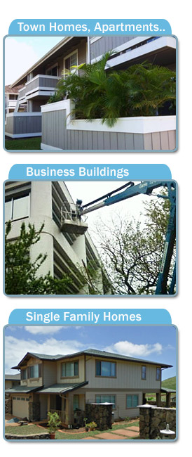 town homes,apartments,business buildings pressure wash